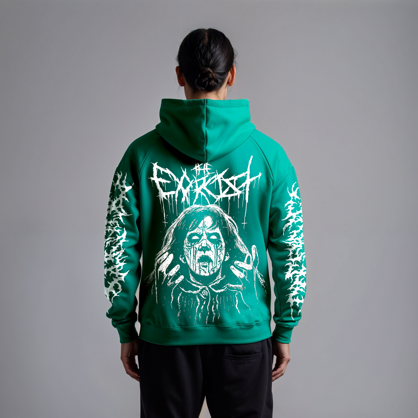 Nightmare Threads Unisex Premium Green Hoodie