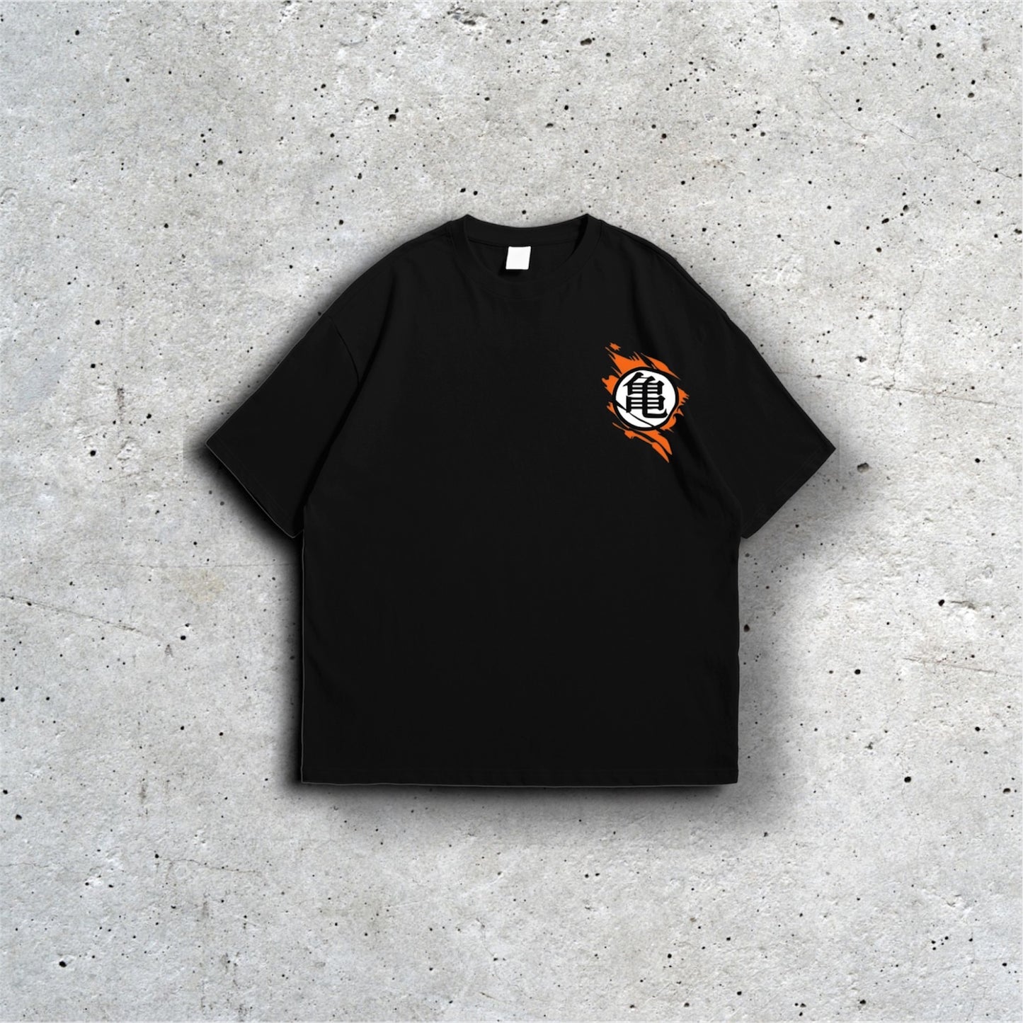 GOKU PREMIUM BLACK OVERSIZE TEES ( UNISEX )