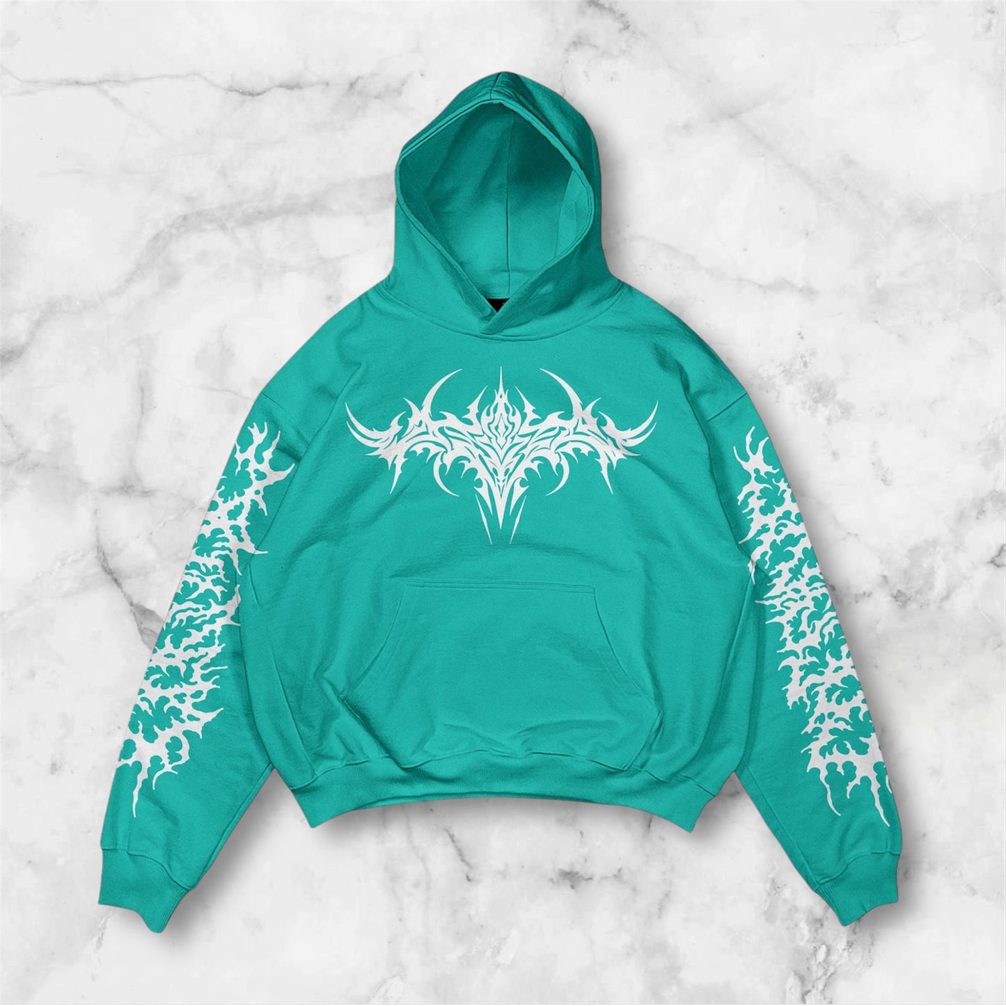 Nightmare Threads Unisex Premium Green Hoodie